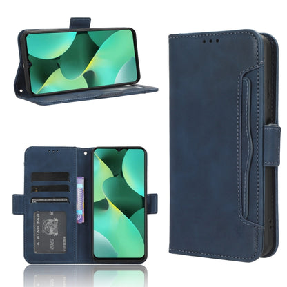 Skin Feel Calf Texture Card Slots Leather Phone Case, For Tecno Spark 10 5G, For Tecno Spark 10 Pro / K17, For Tecno Spark 10C, For vivo iQOO Z7x
