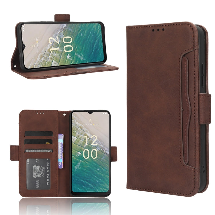 Skin Feel Calf Texture Card Slots Leather Phone Case, For Nokia C22, For Nokia C32 4G, For Nokia C12, For Nokia G22 4G