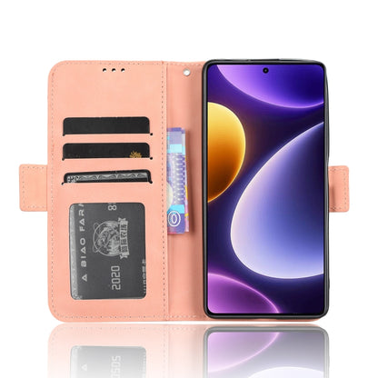 Skin Feel Calf Texture Card Slots Leather Phone Case, For Xiaomi Redmi Note 12 Turbo 5G, For OnePlus Nord CE 3 Lite, For ZTE Nubia Z50 Ultra
