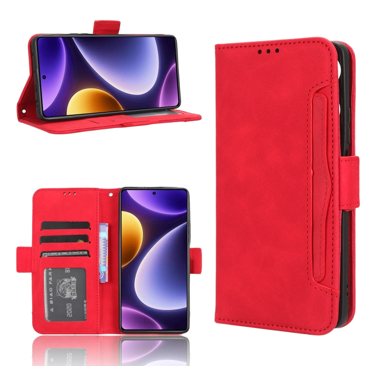 Skin Feel Calf Texture Card Slots Leather Phone Case, For Xiaomi Redmi Note 12 Turbo 5G, For OnePlus Nord CE 3 Lite, For ZTE Nubia Z50 Ultra