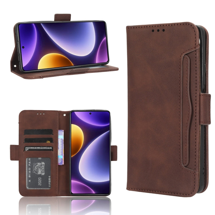 Skin Feel Calf Texture Card Slots Leather Phone Case, For Xiaomi Redmi Note 12 Turbo 5G, For OnePlus Nord CE 3 Lite, For ZTE Nubia Z50 Ultra