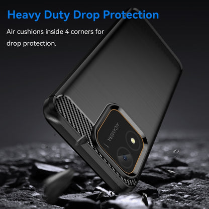 Carbon Fiber Brushed Texture TPU Phone Case, For Honor X5 4G, For OnePlus Ace 2V, For Samsung Galaxy M54 5G