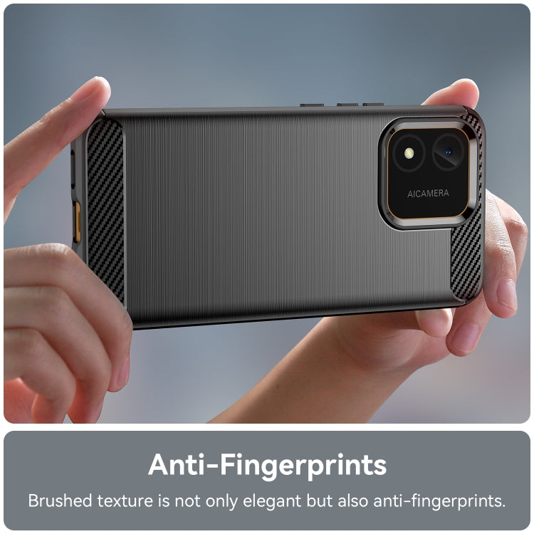Carbon Fiber Brushed Texture TPU Phone Case, For Honor X5 4G, For OnePlus Ace 2V, For Samsung Galaxy M54 5G