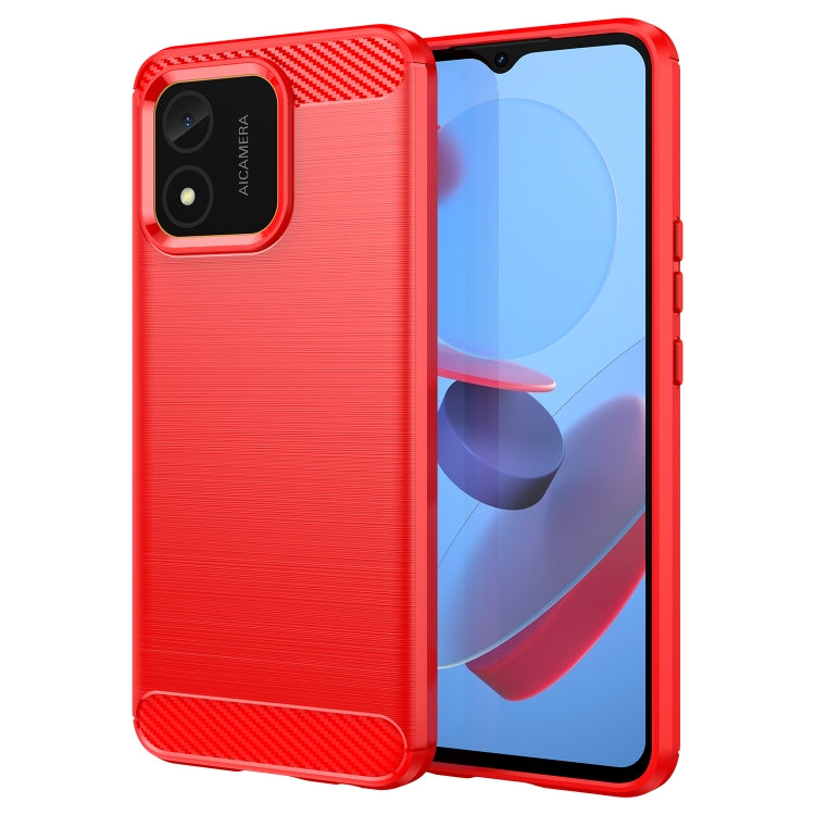 Carbon Fiber Brushed Texture TPU Phone Case, For Honor X5 4G, For OnePlus Ace 2V, For Samsung Galaxy M54 5G