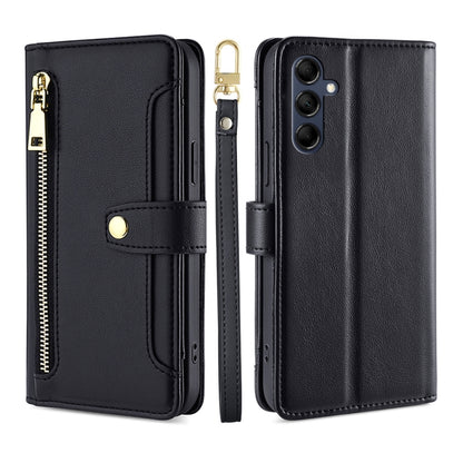 Sheep Texture Cross-body Zipper Wallet Leather Phone Case, For Samsung Galaxy A04e 4G, For Samsung Galaxy A54 5G, For Samsung Galaxy M14 5G