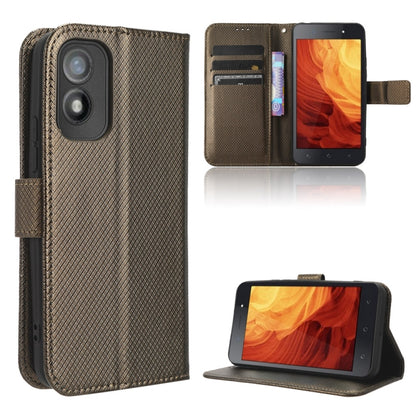 Diamond Texture Leather Phone Case, For Itel A18, For Motorola Moto G Power 2023, For OPPO A1 5G, For OPPO Find X6 Pro