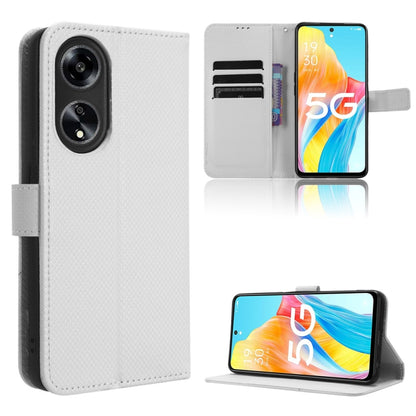 Diamond Texture Leather Phone Case, For Itel A18, For Motorola Moto G Power 2023, For OPPO A1 5G, For OPPO Find X6 Pro