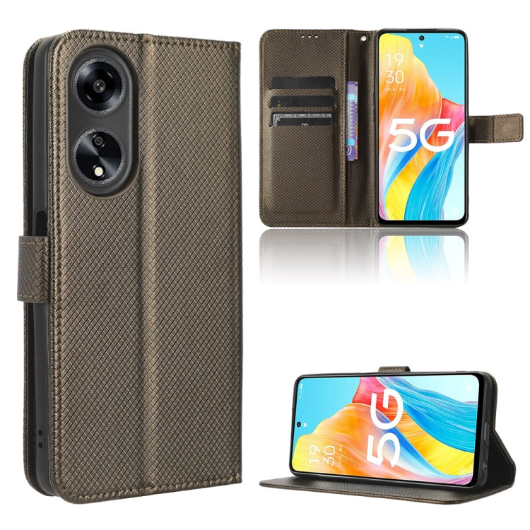 Diamond Texture Leather Phone Case, For Itel A18, For Motorola Moto G Power 2023, For OPPO A1 5G, For OPPO Find X6 Pro