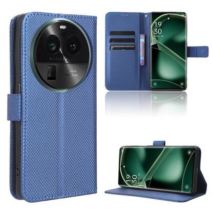 Diamond Texture Leather Phone Case, For OPPO Find X6, For Realme V30 / V30t 5G, For Orbic Q10 4G, For Tecno Spark 10 4G