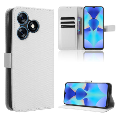 Diamond Texture Leather Phone Case, For OPPO Find X6, For Realme V30 / V30t 5G, For Orbic Q10 4G, For Tecno Spark 10 4G