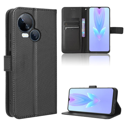 Diamond Texture Leather Phone Case, For Tecno Spark 10 5G, For Tecno Spark 10 Pro / K17, For Tecno Spark 10C, For vivo iQOO Z7x