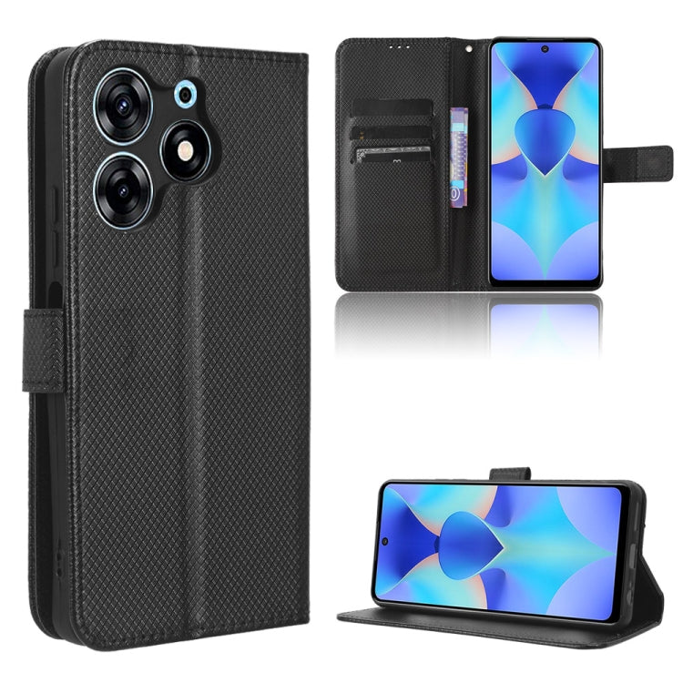 Diamond Texture Leather Phone Case, For Tecno Spark 10 5G, For Tecno Spark 10 Pro / K17, For Tecno Spark 10C, For vivo iQOO Z7x
