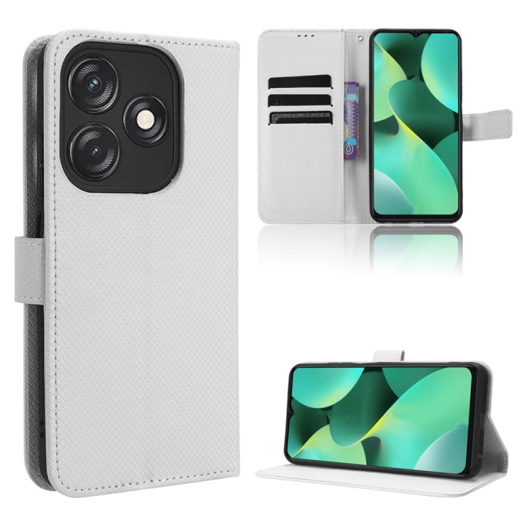 Diamond Texture Leather Phone Case, For Tecno Spark 10 5G, For Tecno Spark 10 Pro / K17, For Tecno Spark 10C, For vivo iQOO Z7x