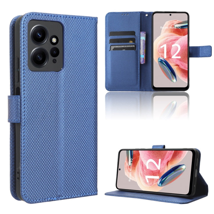 Diamond Texture Leather Phone Case, For Xiaomi Redmi Note 12 4G Global, For Huawei nova 11 Pro, For Huawei nova 11, For Huawei P60 Art
