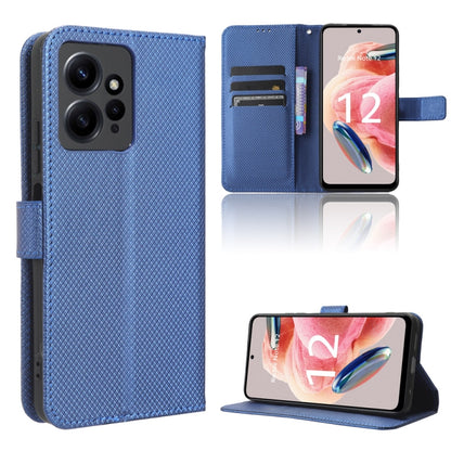 Diamond Texture Leather Phone Case, For Xiaomi Redmi Note 12 4G Global, For Huawei nova 11 Pro, For Huawei nova 11, For Huawei P60 Art