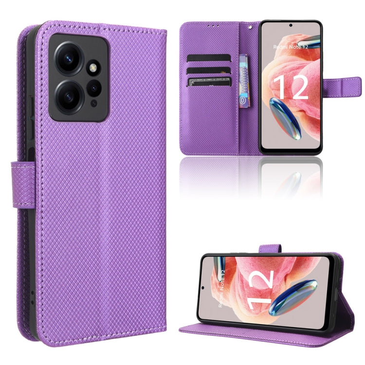 Diamond Texture Leather Phone Case, For Xiaomi Redmi Note 12 4G Global, For Huawei nova 11 Pro, For Huawei nova 11, For Huawei P60 Art
