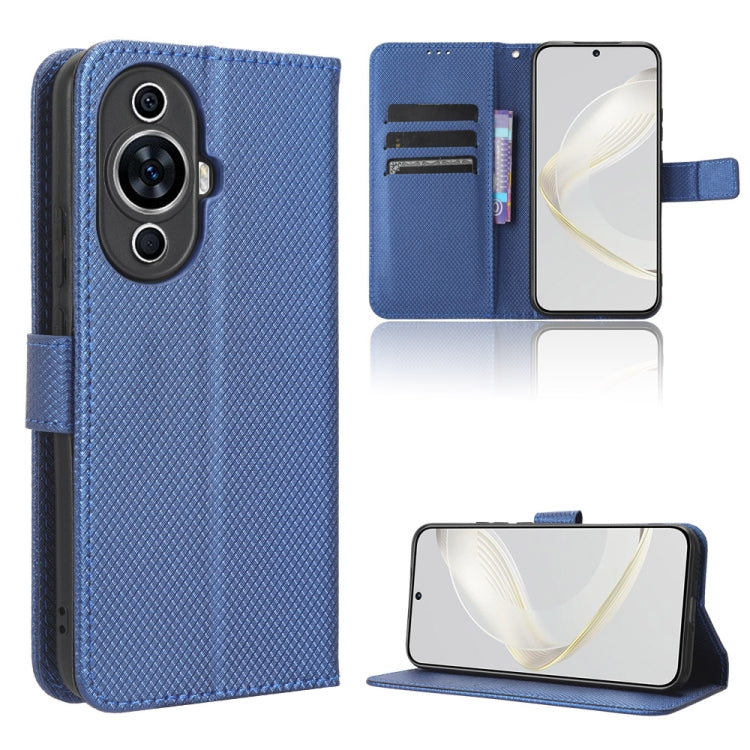 Diamond Texture Leather Phone Case, For Xiaomi Redmi Note 12 4G Global, For Huawei nova 11 Pro, For Huawei nova 11, For Huawei P60 Art