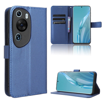 Diamond Texture Leather Phone Case, For Xiaomi Redmi Note 12 4G Global, For Huawei nova 11 Pro, For Huawei nova 11, For Huawei P60 Art