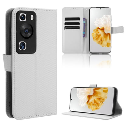 Diamond Texture Leather Phone Case, For Huawei P60 / P60 Pro, For Huawei Enjoy 60 4G, For Huawei Maimang 20, For Blackview A85