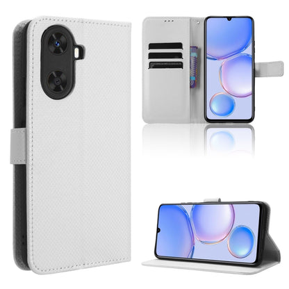 Diamond Texture Leather Phone Case, For Huawei P60 / P60 Pro, For Huawei Enjoy 60 4G, For Huawei Maimang 20, For Blackview A85