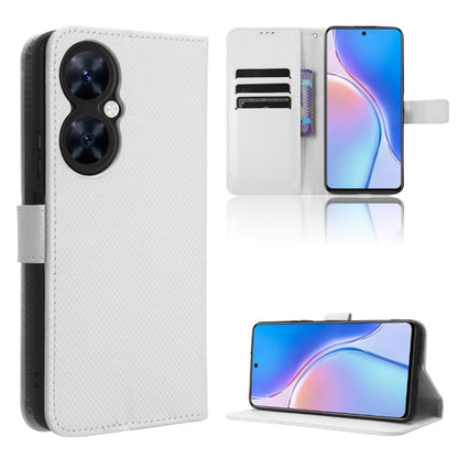 Diamond Texture Leather Phone Case, For Huawei P60 / P60 Pro, For Huawei Enjoy 60 4G, For Huawei Maimang 20, For Blackview A85