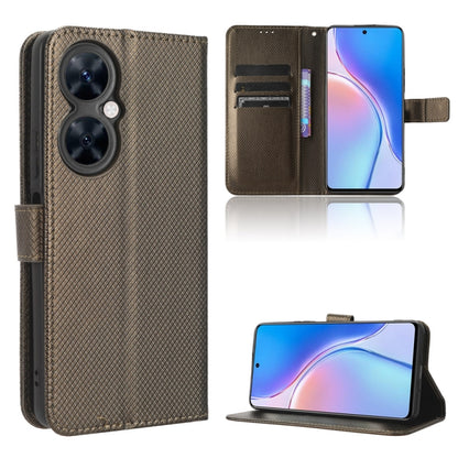 Diamond Texture Leather Phone Case, For Huawei P60 / P60 Pro, For Huawei Enjoy 60 4G, For Huawei Maimang 20, For Blackview A85