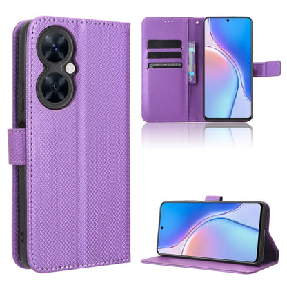 Diamond Texture Leather Phone Case, For Huawei P60 / P60 Pro, For Huawei Enjoy 60 4G, For Huawei Maimang 20, For Blackview A85