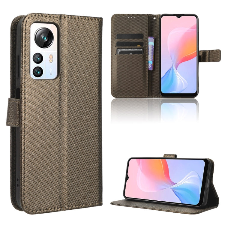 Diamond Texture Leather Phone Case, For Huawei P60 / P60 Pro, For Huawei Enjoy 60 4G, For Huawei Maimang 20, For Blackview A85