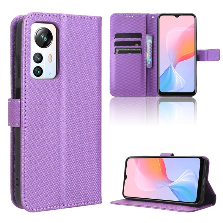 Diamond Texture Leather Phone Case, For Huawei P60 / P60 Pro, For Huawei Enjoy 60 4G, For Huawei Maimang 20, For Blackview A85