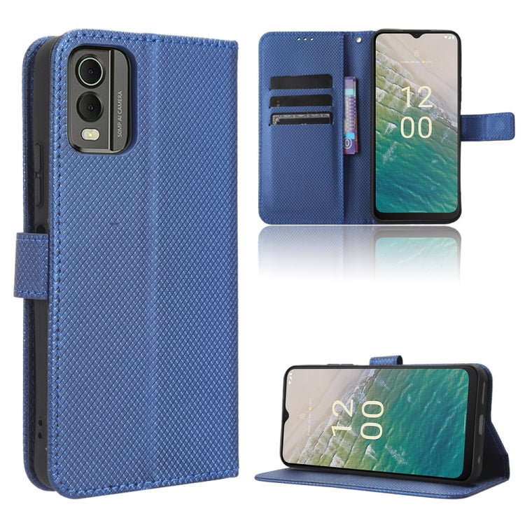 Diamond Texture Leather Phone Case, For Nokia C22, For Nokia C32 4G, For Nokia C12, For Nokia G22 4G