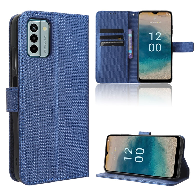 Diamond Texture Leather Phone Case, For Nokia C22, For Nokia C32 4G, For Nokia C12, For Nokia G22 4G