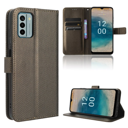 Diamond Texture Leather Phone Case, For Nokia C22, For Nokia C32 4G, For Nokia C12, For Nokia G22 4G
