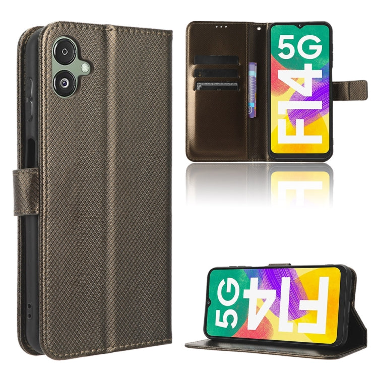 Diamond Texture Leather Phone Case, For Honor 70 Lite / X6 4G, For Samsung Galaxy F14 Global, For Samsung Galaxy M14 5G, For Xiaomi 13 Ultra