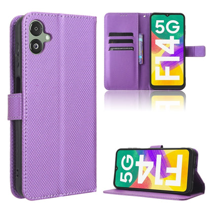 Diamond Texture Leather Phone Case, For Honor 70 Lite / X6 4G, For Samsung Galaxy F14 Global, For Samsung Galaxy M14 5G, For Xiaomi 13 Ultra