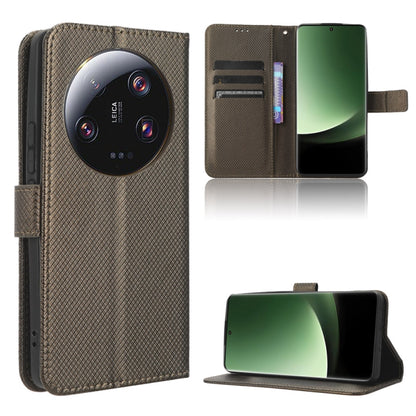 Diamond Texture Leather Phone Case, For Honor 70 Lite / X6 4G, For Samsung Galaxy F14 Global, For Samsung Galaxy M14 5G, For Xiaomi 13 Ultra