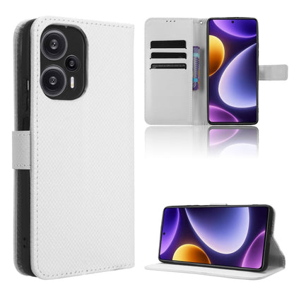 Diamond Texture Leather Phone Case, For Xiaomi Redmi Note 12 Turbo 5G, For OnePlus Nord CE 3 Lite, For ZTE Nubia Z50 Ultra