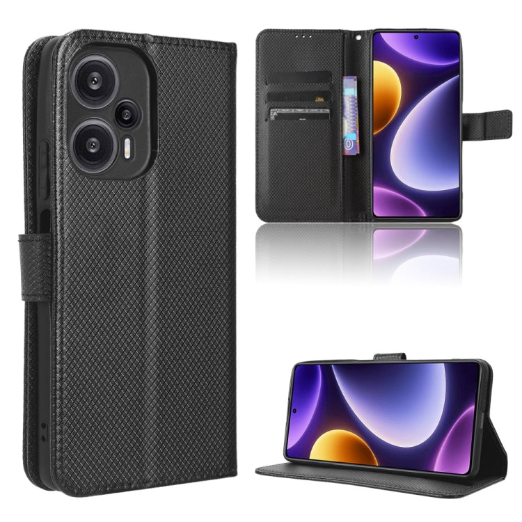 Diamond Texture Leather Phone Case, For Xiaomi Redmi Note 12 Turbo 5G, For OnePlus Nord CE 3 Lite, For ZTE Nubia Z50 Ultra