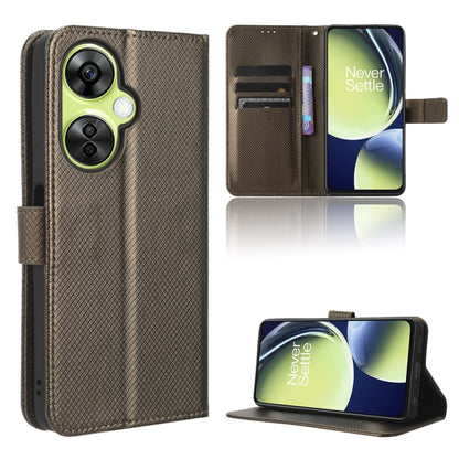 Diamond Texture Leather Phone Case, For Xiaomi Redmi Note 12 Turbo 5G, For OnePlus Nord CE 3 Lite, For ZTE Nubia Z50 Ultra