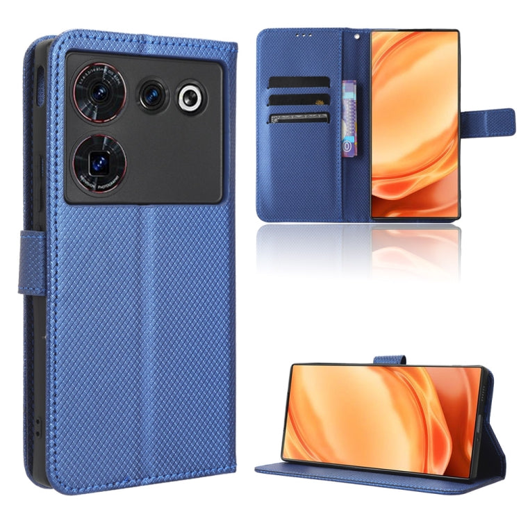 Diamond Texture Leather Phone Case, For Xiaomi Redmi Note 12 Turbo 5G, For OnePlus Nord CE 3 Lite, For ZTE Nubia Z50 Ultra