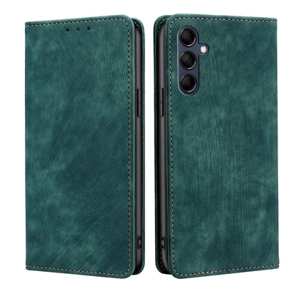RFID Anti-theft Brush Magnetic Leather Phone Case, For Samsung Galaxy A54 5G, For Samsung Galaxy M14 5G