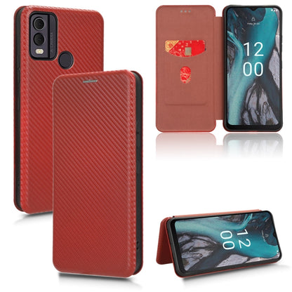 Carbon Fiber Texture Flip Leather Phone Case, For Nokia C22, For Samsung Galaxy F14, For Xiaomi 13 Ultra
