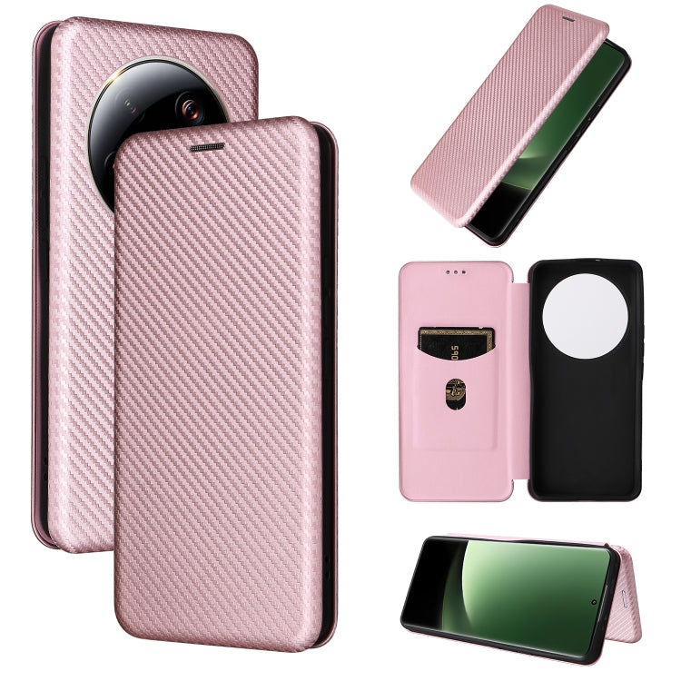 Carbon Fiber Texture Flip Leather Phone Case, For Nokia C22, For Samsung Galaxy F14, For Xiaomi 13 Ultra