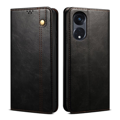Oil Wax Crazy Horse Texture Leather Phone Case, For OPPO Find X7, For OPPO Reno10 Pro+ Global, For OPPO A98 5G, For OPPO A38 4G / A18 4G, For OPPO Reno8 T 5G / A1 Pro, For OPPO A58 4G