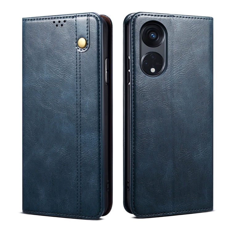 Oil Wax Crazy Horse Texture Leather Phone Case, For OPPO Find X7, For OPPO Reno10 Pro+ Global, For OPPO A98 5G, For OPPO A38 4G / A18 4G, For OPPO Reno8 T 5G / A1 Pro, For OPPO A58 4G