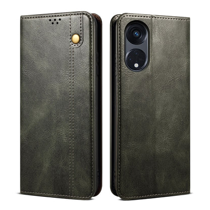 Oil Wax Crazy Horse Texture Leather Phone Case, For OPPO Find X7, For OPPO Reno10 Pro+ Global, For OPPO A98 5G, For OPPO A38 4G / A18 4G, For OPPO Reno8 T 5G / A1 Pro, For OPPO A58 4G