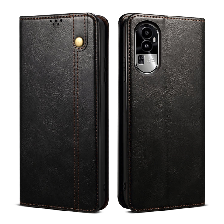 Oil Wax Crazy Horse Texture Leather Phone Case, For OPPO Find X7, For OPPO Reno10 Pro+ Global, For OPPO A98 5G, For OPPO A38 4G / A18 4G, For OPPO Reno8 T 5G / A1 Pro, For OPPO A58 4G