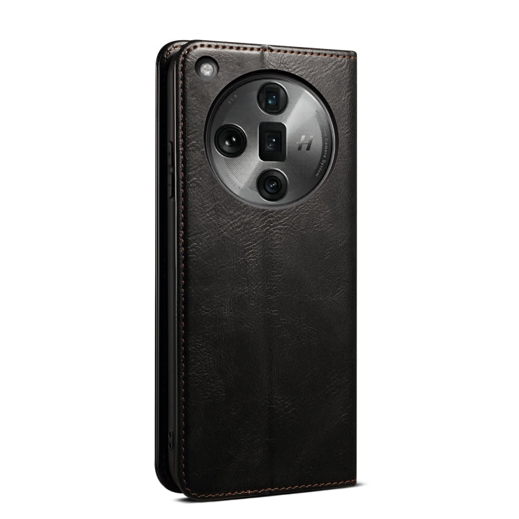 Oil Wax Crazy Horse Texture Leather Phone Case, For OPPO Find X7, For OPPO Reno10 Pro+ Global, For OPPO A98 5G, For OPPO A38 4G / A18 4G, For OPPO Reno8 T 5G / A1 Pro, For OPPO A58 4G