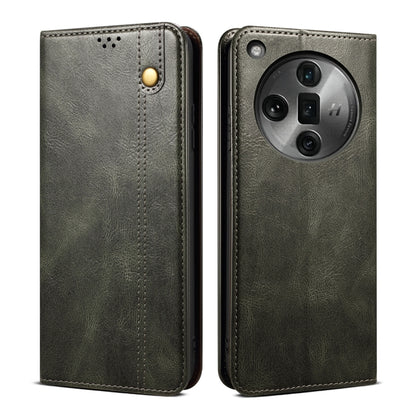 Oil Wax Crazy Horse Texture Leather Phone Case, For OPPO Find X7, For OPPO Reno10 Pro+ Global, For OPPO A98 5G, For OPPO A38 4G / A18 4G, For OPPO Reno8 T 5G / A1 Pro, For OPPO A58 4G