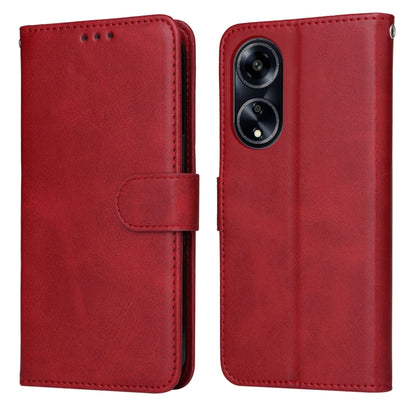 Classic Calf Texture Flip Leather Phone Case, For OPPO Find X6 Pro, For OPPO Find X6, For OPPO A1 5G, For OPPO A79 5G