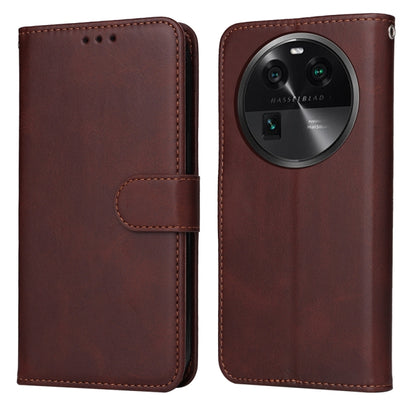 Classic Calf Texture Flip Leather Phone Case, For OPPO Find X6 Pro, For OPPO Find X6, For OPPO A1 5G, For OPPO A79 5G